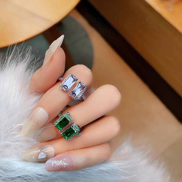 cluster rings fashion crystal open for women 2021 jewelry personality delicate adjustable ring bijoux gifts, Golden;silver
cluster rings fashion crystal open for women 2021 jewelry personality delicate adjustable ring bijoux gifts, Golden;silver