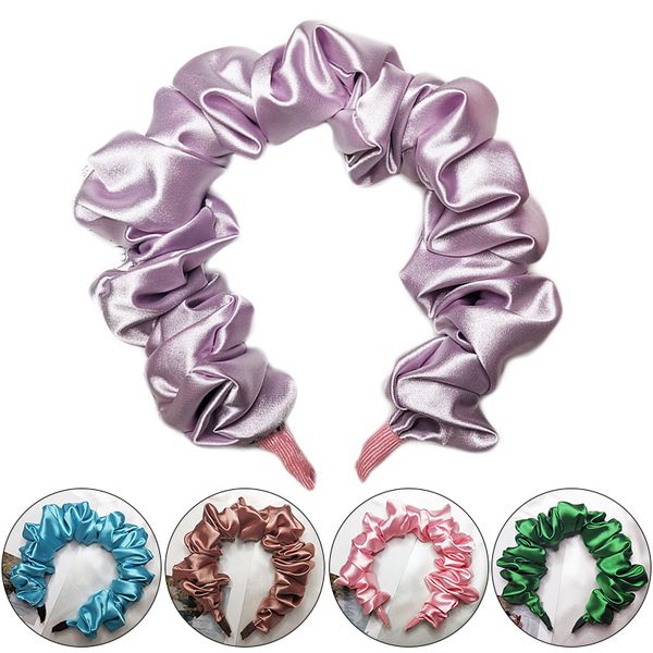 fashion silk cloth hair bands for women girls vintage hairband hair hoop hair accessories headwear headband, Silver
fashion silk cloth hair bands for women girls vintage hairband hair hoop hair accessories headwear headband, Silver