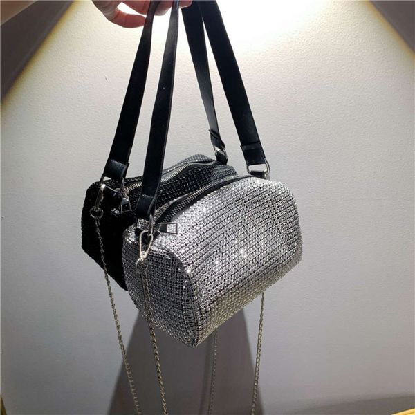 net red small bag women's summer fashion rhinestone single shoulder round foreign style portable chain menger
net red small bag women's summer fashion rhinestone single shoulder round foreign style portable chain menger