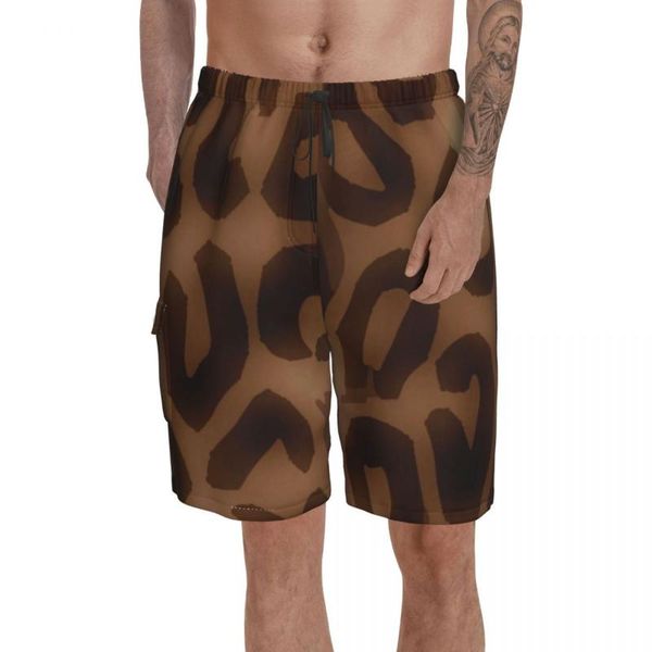 men's shorts cheetah board bathing swimming trunks polyester pattern men swim, White;black
men's shorts cheetah board bathing swimming trunks polyester pattern men swim, White;black