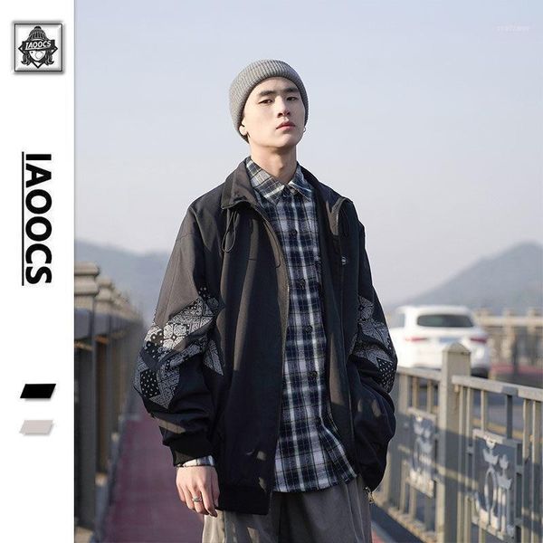 men's jackets japanese jacket in spring and autumn with retro printing collar korean loose versatile couple casual, Black;brown
men's jackets japanese jacket in spring and autumn with retro printing collar korean loose versatile couple casual, Black;brown