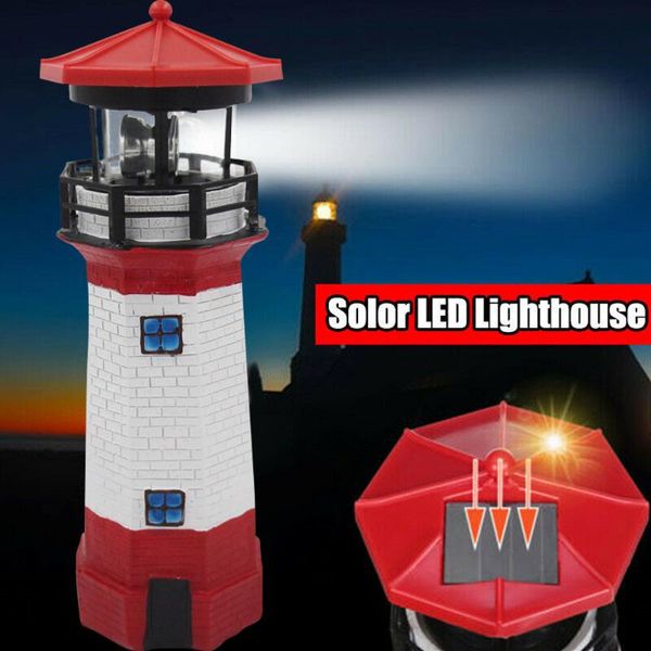 lawn lamps led light garden lamp solar powered lighthouse waterproof rotating decoration for landscape holiday
lawn lamps led light garden lamp solar powered lighthouse waterproof rotating decoration for landscape holiday