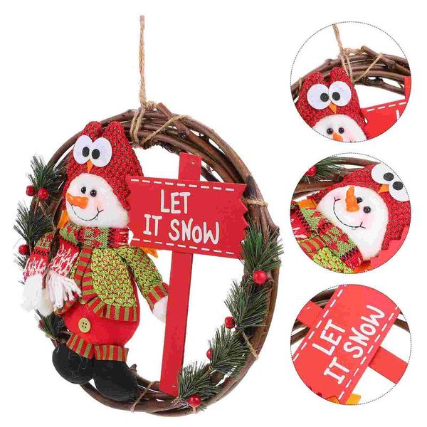 decorative flowers & wreaths 1pc christmas garland decor doll rattan wreath pendant xmas scene layout prop
decorative flowers & wreaths 1pc christmas garland decor doll rattan wreath pendant xmas scene layout prop