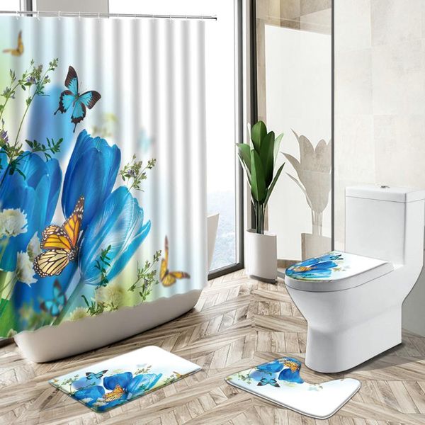 shower curtains flower scenery curtain spring colored tulip butterfly landscape home decor bath mat toilet lid cover bathroom carpet set
shower curtains flower scenery curtain spring colored tulip butterfly landscape home decor bath mat toilet lid cover bathroom carpet set