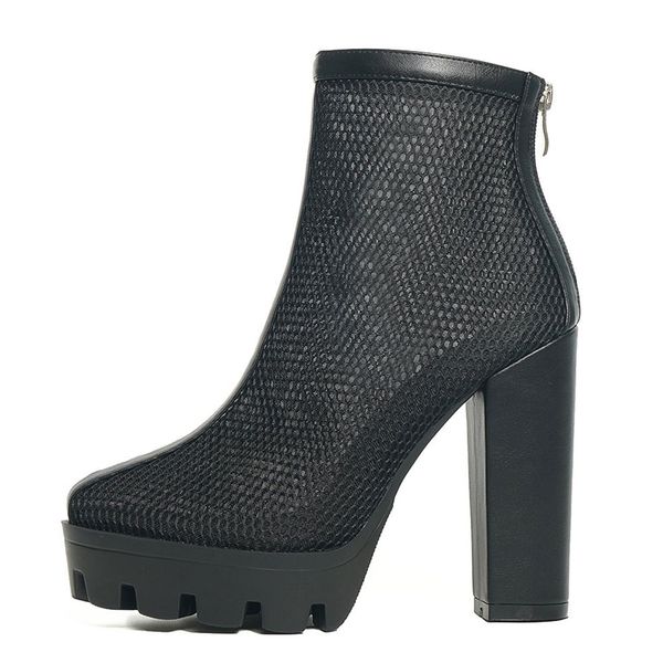 Luxury Brand Shoes Woman Leather Insole Mesh Breathable Platform High Heels Fashion Summer Boot Sandals, Black
Luxury Brand Shoes Woman Leather Insole Mesh Breathable Platform High Heels Fashion Summer Boot Sandals, Black