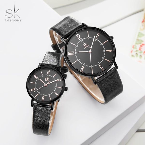 wristwatches shengke couple watch set men's ladies wrist watches analog brown, Slivery;brown
wristwatches shengke couple watch set men's ladies wrist watches analog brown, Slivery;brown