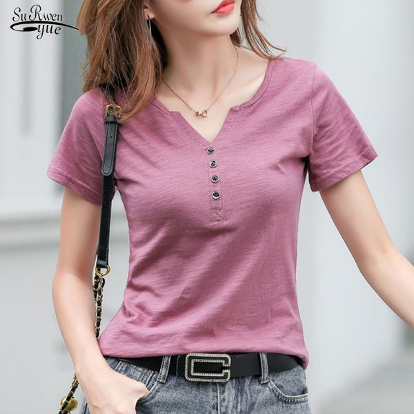 summer t-shirts female cotton solid short sleeve t-shirt women loose casual simple bottoming shirts harajuku 9694 210427, White
summer t-shirts female cotton solid short sleeve t-shirt women loose casual simple bottoming shirts harajuku 9694 210427, White