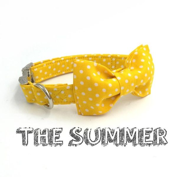 yellow dog collar with bow tie personal custom pet puppy designer product &cat necklace jewelry wholesale xs-xl collars & leashes
yellow dog collar with bow tie personal custom pet puppy designer product &cat necklace jewelry wholesale xs-xl collars & leashes