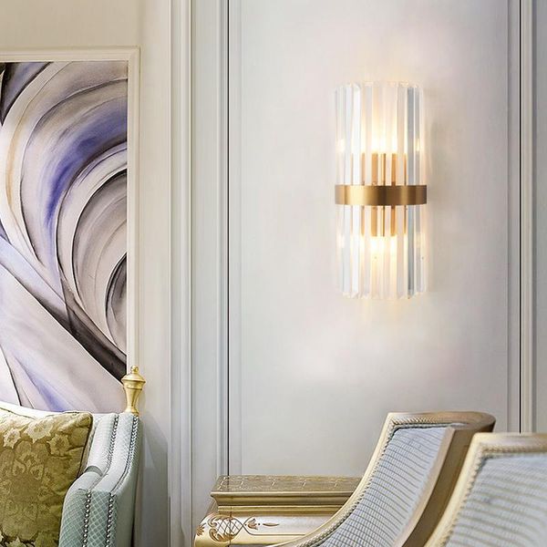 wall lamp modern led bedside living room tv background light stair aisle crystal bedroom decor indoor lighting sconce
wall lamp modern led bedside living room tv background light stair aisle crystal bedroom decor indoor lighting sconce