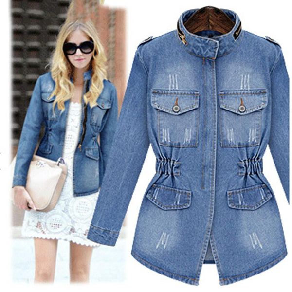 women's trench coats women denim jacket plus size basic 2021 spring autumn fashion female long sleeve coat outwear, Tan;black
women's trench coats women denim jacket plus size basic 2021 spring autumn fashion female long sleeve coat outwear, Tan;black