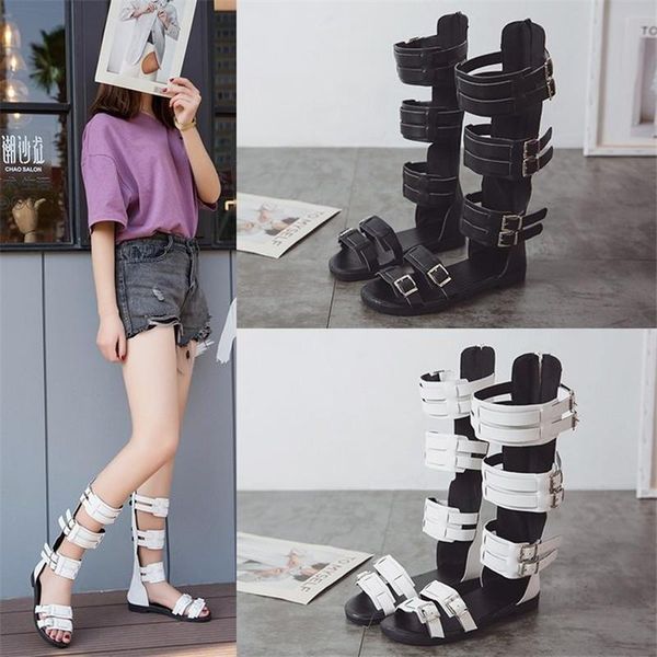 boots summer ladies black metal buckle straps knee high open toe sandals stiletto breathable chains women cut out long boot
boots summer ladies black metal buckle straps knee high open toe sandals stiletto breathable chains women cut out long boot