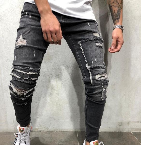 newly slim trousers men's jeans fjn052 european and american elastic waist new foot pants men jean nice gift give you, Blue
newly slim trousers men's jeans fjn052 european and american elastic waist new foot pants men jean nice gift give you, Blue