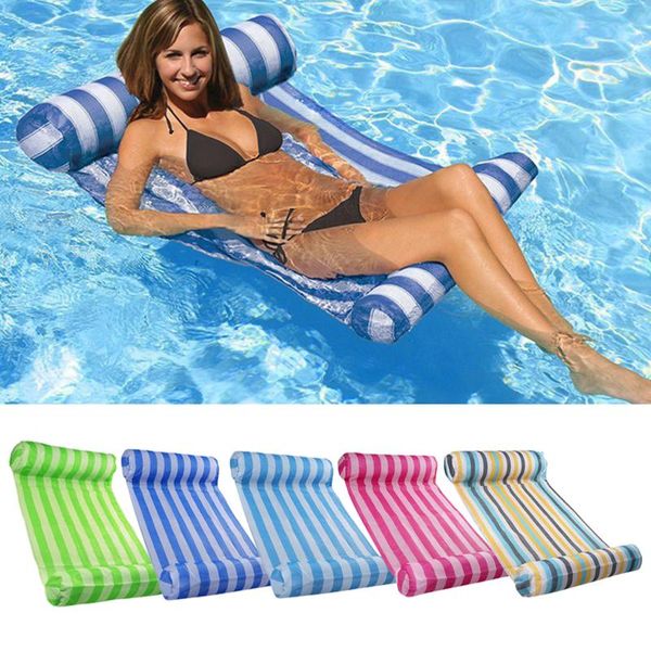summer foldable floating water hammock beach inflatable bed lounge chair sleeping air mattress sport accessory pvc floats & tubes
summer foldable floating water hammock beach inflatable bed lounge chair sleeping air mattress sport accessory pvc floats & tubes