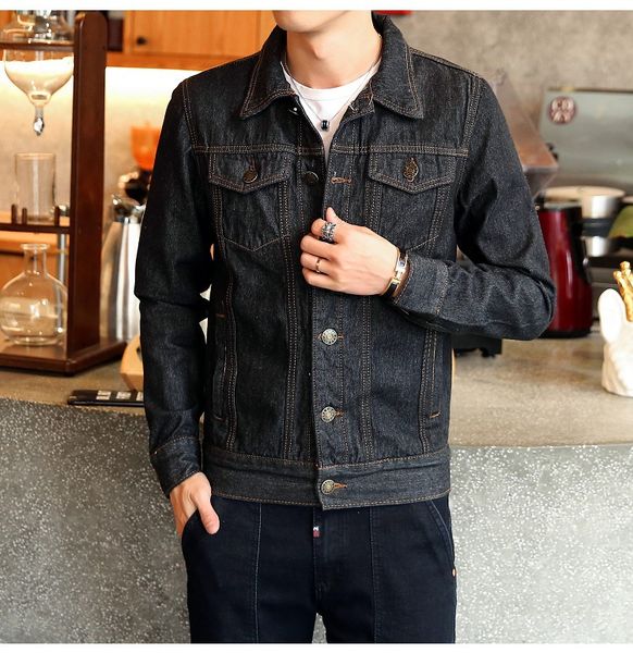 men jeans jacket mens bomber jackets men hip hop man vintage denim jacket coat streetwear chaqueta hombre m-4xl, Black;brown
men jeans jacket mens bomber jackets men hip hop man vintage denim jacket coat streetwear chaqueta hombre m-4xl, Black;brown