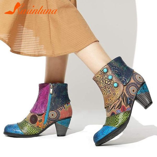 boots 2021 arrivals female shoes mixed color round toe chunky heels zip fashionable ankel booties, Black
boots 2021 arrivals female shoes mixed color round toe chunky heels zip fashionable ankel booties, Black