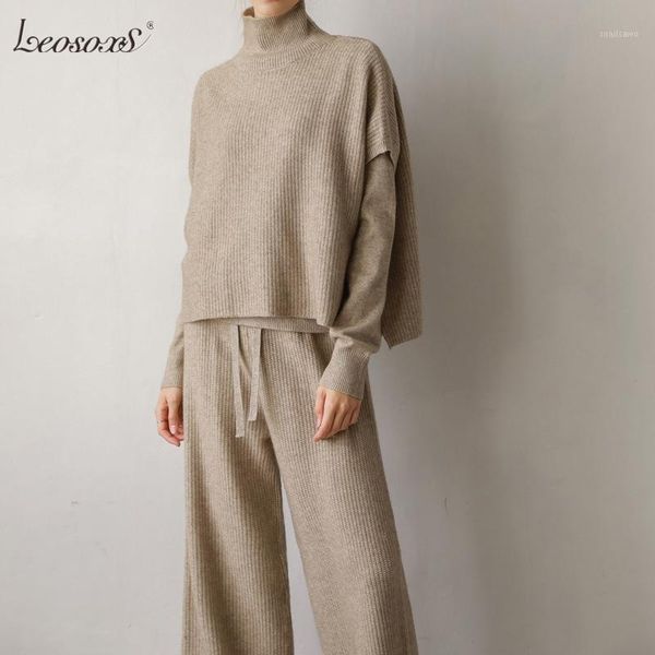 women's two piece pants three sets solid color sweater and elastic long trousers autumn winter knitted 3 set streetwear, White
women's two piece pants three sets solid color sweater and elastic long trousers autumn winter knitted 3 set streetwear, White