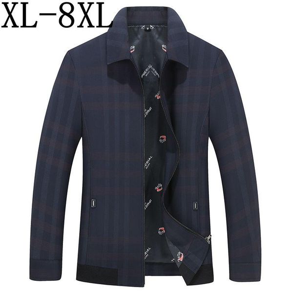 men's jackets size 8xl 7xl 6xl 2021 autumn business plaid jacket windbreaker zipper men clothing casual, Black;brown
men's jackets size 8xl 7xl 6xl 2021 autumn business plaid jacket windbreaker zipper men clothing casual, Black;brown