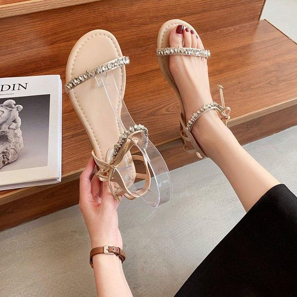sandals women's shoes summer fashion sweet princess rhinestone single 2021 flat bottom low heel comfortable, Black
sandals women's shoes summer fashion sweet princess rhinestone single 2021 flat bottom low heel comfortable, Black