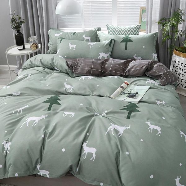 bedding sets fashion simple home textile quilt cover sheet design of romantic green forest deer pattern reactive dyeing comfortabler oceania
bedding sets fashion simple home textile quilt cover sheet design of romantic green forest deer pattern reactive dyeing comfortabler oceania