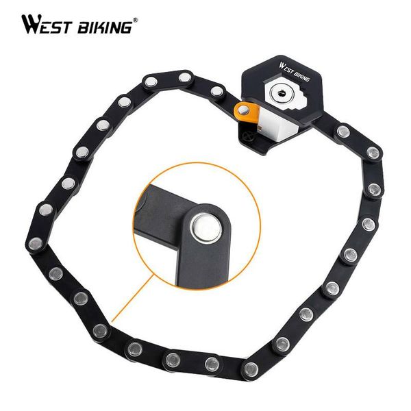bike locks west biking folding lock alloy chain anti-theft waterproof anti-shear security accessories mtb road
bike locks west biking folding lock alloy chain anti-theft waterproof anti-shear security accessories mtb road