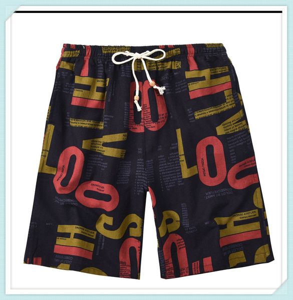 2021 soccer shorts summer style cotton and linen printed big pants beach men's loose matias ddd333, Black;red
2021 soccer shorts summer style cotton and linen printed big pants beach men's loose matias ddd333, Black;red