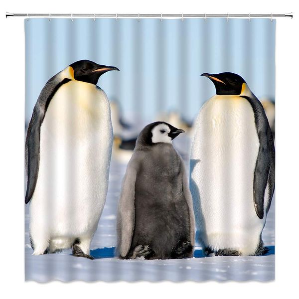 sztnsm penguin family shower curtain funny cute antarctic marine animal family, 70x70 inch polyester fabric bathroom accessories
sztnsm penguin family shower curtain funny cute antarctic marine animal family, 70x70 inch polyester fabric bathroom accessories