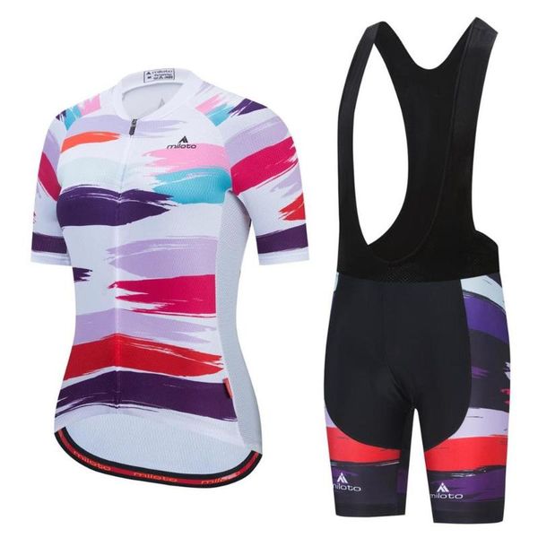 racing sets pro team summer cycling jersey set miloto women bike clothes mtb ropa ciclismo bicycle uniforme maillot quick dry, Black;blue
racing sets pro team summer cycling jersey set miloto women bike clothes mtb ropa ciclismo bicycle uniforme maillot quick dry, Black;blue