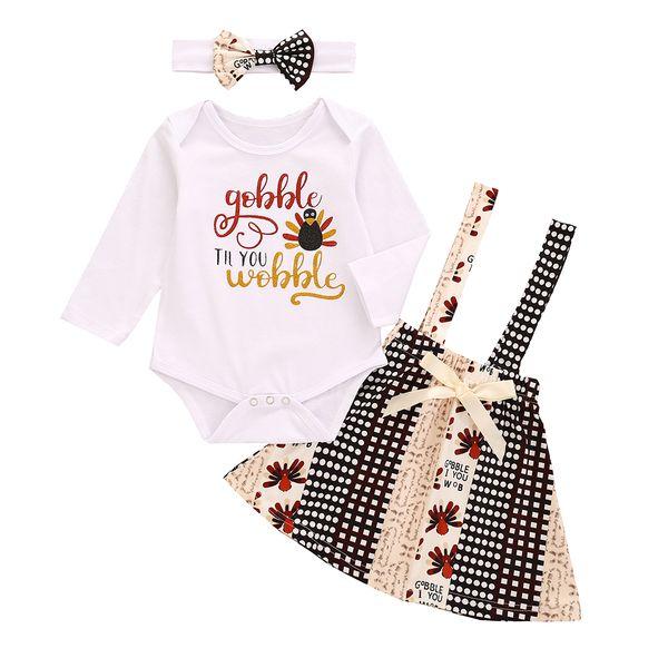 thanksgiving baby girls clothes sets long sleeve letter print print bow suspender skirt headband 3pcs, White
thanksgiving baby girls clothes sets long sleeve letter print print bow suspender skirt headband 3pcs, White
