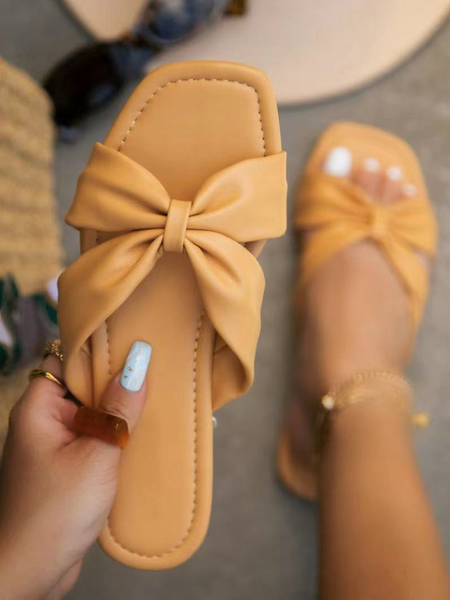 summer women elegant outdoor slides bow-tied cross knot quality leather flat heel open toe fashion modern slippers ladies shoes, Black
summer women elegant outdoor slides bow-tied cross knot quality leather flat heel open toe fashion modern slippers ladies shoes, Black
