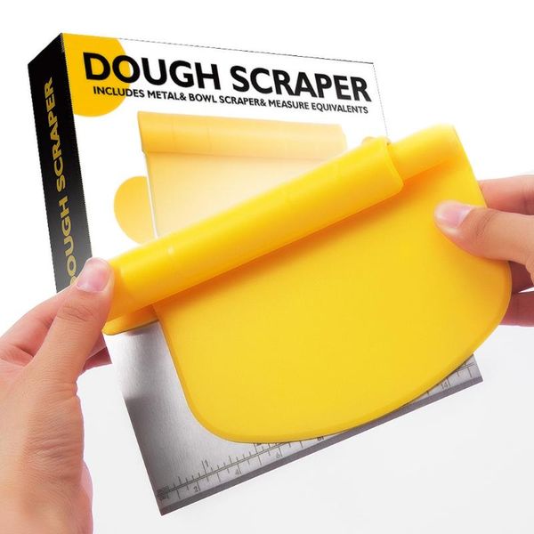 stainless steel dough scraper with scales and non-slip handle cake decoration tools kitchen accessories portable baking cutters & pastry
stainless steel dough scraper with scales and non-slip handle cake decoration tools kitchen accessories portable baking cutters & pastry