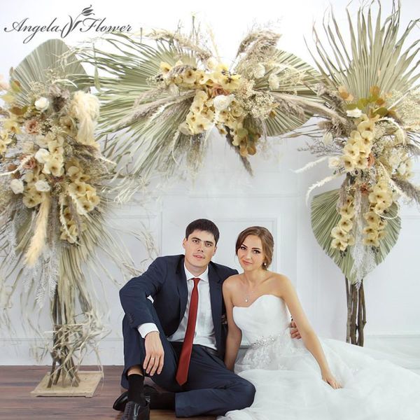 decorative flowers & wreaths diy dried flower palm fan leaf orchid pampas grass material package for wedding arch arrangement wall hanging f
decorative flowers & wreaths diy dried flower palm fan leaf orchid pampas grass material package for wedding arch arrangement wall hanging f
