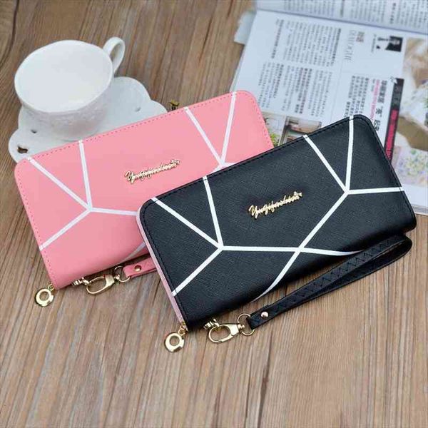 wallet womens long zipper hand held student fashion large capacity korean bag manufacturer direct sales, Red;black
wallet womens long zipper hand held student fashion large capacity korean bag manufacturer direct sales, Red;black