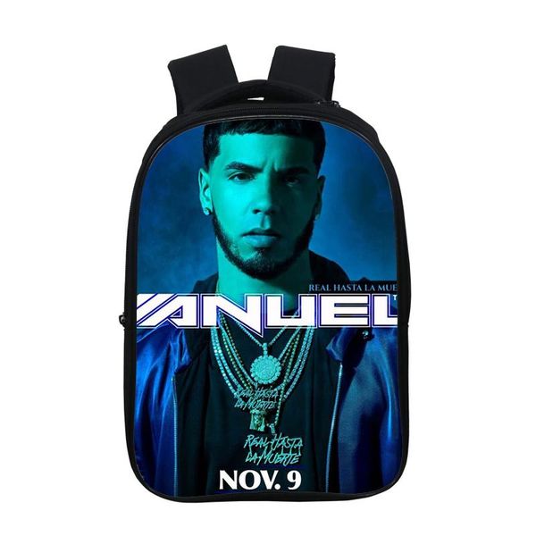 backpack 14.5 inch backpacks students school bags rucksack teenagers women men schoolbag travel sac a dos anuel 3d print
backpack 14.5 inch backpacks students school bags rucksack teenagers women men schoolbag travel sac a dos anuel 3d print