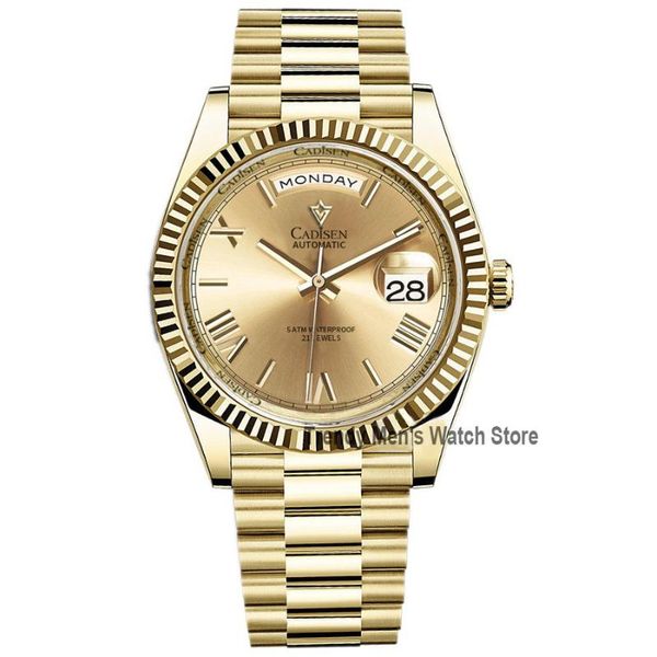 day-date men's watches mechanical for men gold luxury automatic watch waterproof clock man reloj hombre wristwatches, Slivery;brown
day-date men's watches mechanical for men gold luxury automatic watch waterproof clock man reloj hombre wristwatches, Slivery;brown