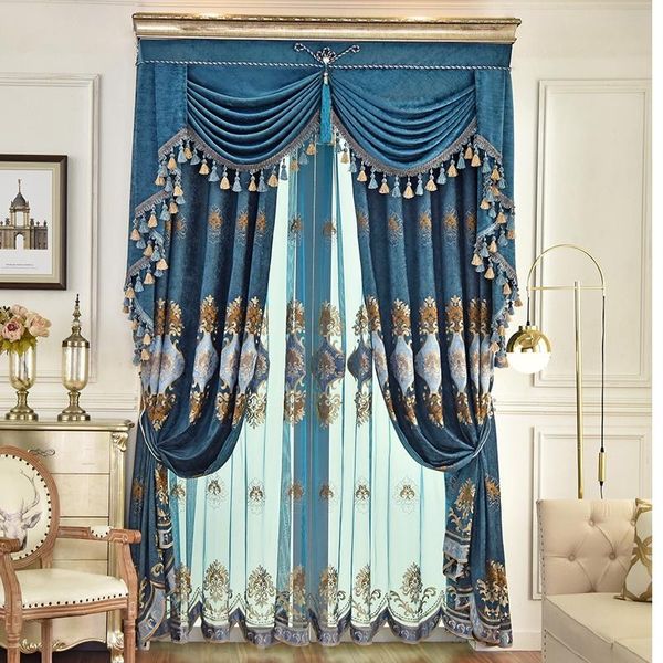 europe and america villa velvet curtains for living room windows with luxurious elegant voile curtain bedroom & drapes
europe and america villa velvet curtains for living room windows with luxurious elegant voile curtain bedroom & drapes