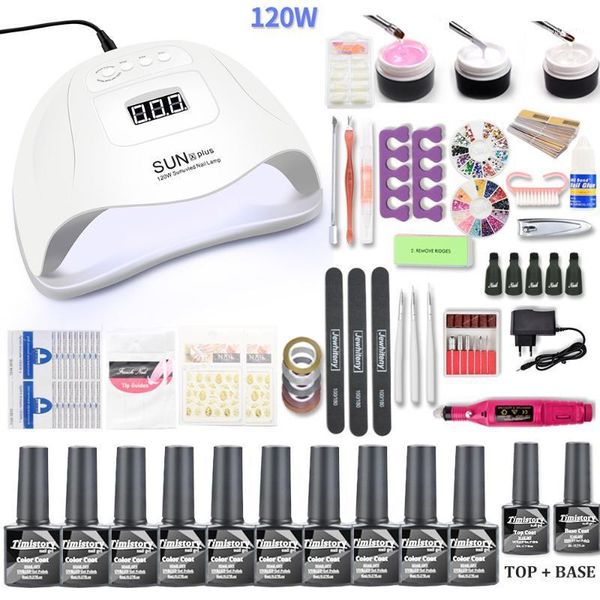 nail set for manicure kit gel polish .kit 120/54w uv led lamp with drill machine art tools1
nail set for manicure kit gel polish .kit 120/54w uv led lamp with drill machine art tools1