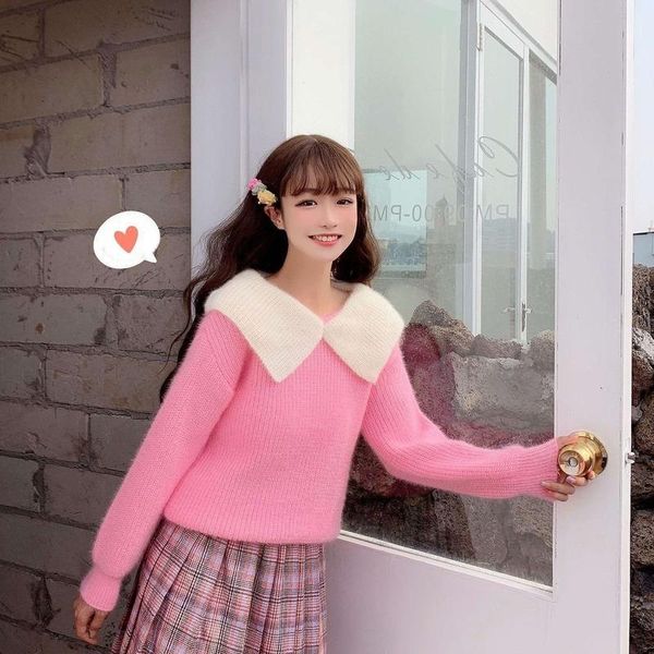 women's sweaters 2021 women autumn winter casual v neck loose plus size office lady female warm long sleeve solid knitted pullovers z23, White;black
women's sweaters 2021 women autumn winter casual v neck loose plus size office lady female warm long sleeve solid knitted pullovers z23, White;black