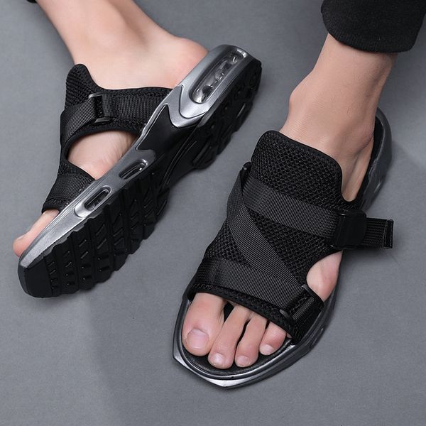 sandals summer air cushion men slippers comfortable slip on outdoor beach shoes casual zapatillas hombre size jrep, Black
sandals summer air cushion men slippers comfortable slip on outdoor beach shoes casual zapatillas hombre size jrep, Black