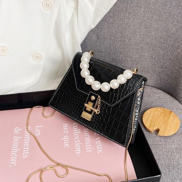shoulder bags fashion alligator pattern pu messenger bag women pearl chain leather casual crossbody handbag
shoulder bags fashion alligator pattern pu messenger bag women pearl chain leather casual crossbody handbag