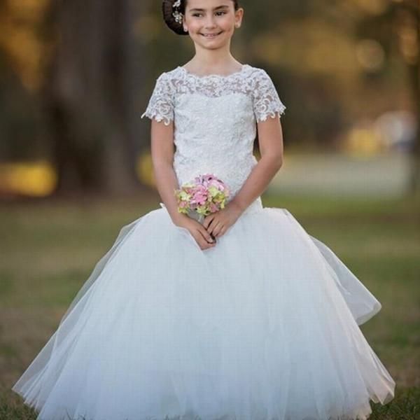 girl's dresses long flower girl dress for wedding lace tulle o neck kids first communion party gown girls 1-14y, Red;yellow
girl's dresses long flower girl dress for wedding lace tulle o neck kids first communion party gown girls 1-14y, Red;yellow