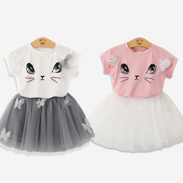 clothing sets 2021 fashion baby girl year clothes set summer short sleeve cotton t-shirt + princess skirt children's party, White
clothing sets 2021 fashion baby girl year clothes set summer short sleeve cotton t-shirt + princess skirt children's party, White