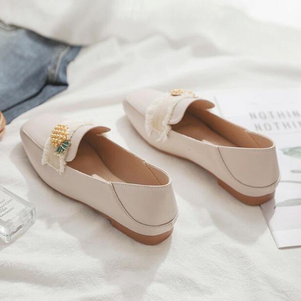 dress shoes woman british style small pure color slip on wild flat single leather women zqyj, Black
dress shoes woman british style small pure color slip on wild flat single leather women zqyj, Black