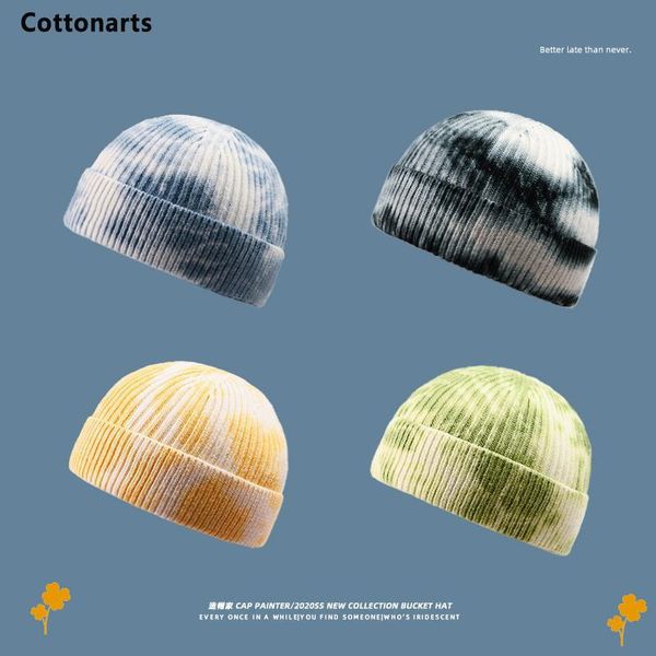 beanies tie-dye winter warm knitted hat casual vintage short thread hip-hop cap beanie wool skullies elastic
beanies tie-dye winter warm knitted hat casual vintage short thread hip-hop cap beanie wool skullies elastic