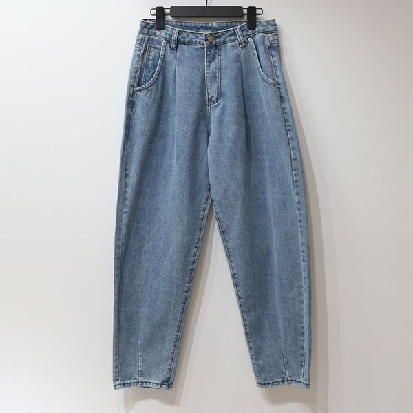 2021 new women's high waist harlan jeans, loose straight cut, fold, washable, fashion, spring and autumn series s5dx, Blue
2021 new women's high waist harlan jeans, loose straight cut, fold, washable, fashion, spring and autumn series s5dx, Blue