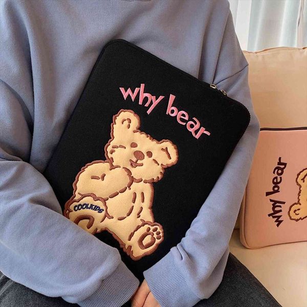 korea ins bear tablet cosmetic bag case cute cartoon flat storage protection suit ipad air3 2 liner 11 inch 10.5
korea ins bear tablet cosmetic bag case cute cartoon flat storage protection suit ipad air3 2 liner 11 inch 10.5