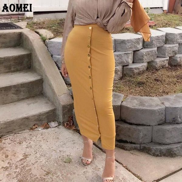 women thin buttons up hip pencil packet retro skirt tall ladies modest spring jupes phalt skirts clothes fokn, Black
women thin buttons up hip pencil packet retro skirt tall ladies modest spring jupes phalt skirts clothes fokn, Black