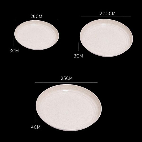 dishes & plates nordic style round wheat straw/plastic dessert dinner fruit tray mix color plate dish non-slip tableware snack 4pcs
dishes & plates nordic style round wheat straw/plastic dessert dinner fruit tray mix color plate dish non-slip tableware snack 4pcs