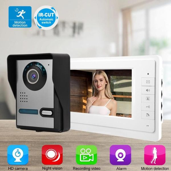 other door hardware 7 "lcd intelligent visible doorbell intercom camera monitoring home security system night vision infrared 110-240v
other door hardware 7 "lcd intelligent visible doorbell intercom camera monitoring home security system night vision infrared 110-240v