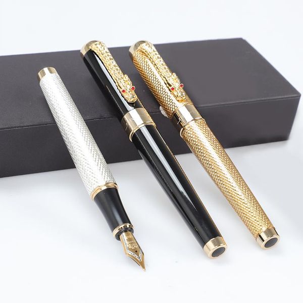 fountain pens jinhao1200 luxury golden dragon clip pen m nib 0.7mm metal ink for writing business gift office
fountain pens jinhao1200 luxury golden dragon clip pen m nib 0.7mm metal ink for writing business gift office