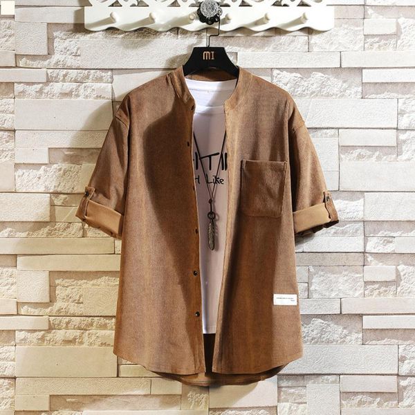 tshirt homme men's camisas de hombre collared button up man t shirts summer vintage clothes simplicity men clothing 2021 dress short sl, White;black
tshirt homme men's camisas de hombre collared button up man t shirts summer vintage clothes simplicity men clothing 2021 dress short sl, White;black